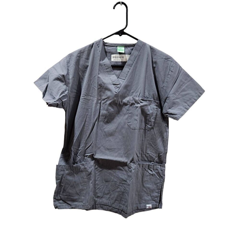Fashion Seal XS R scrub top grey